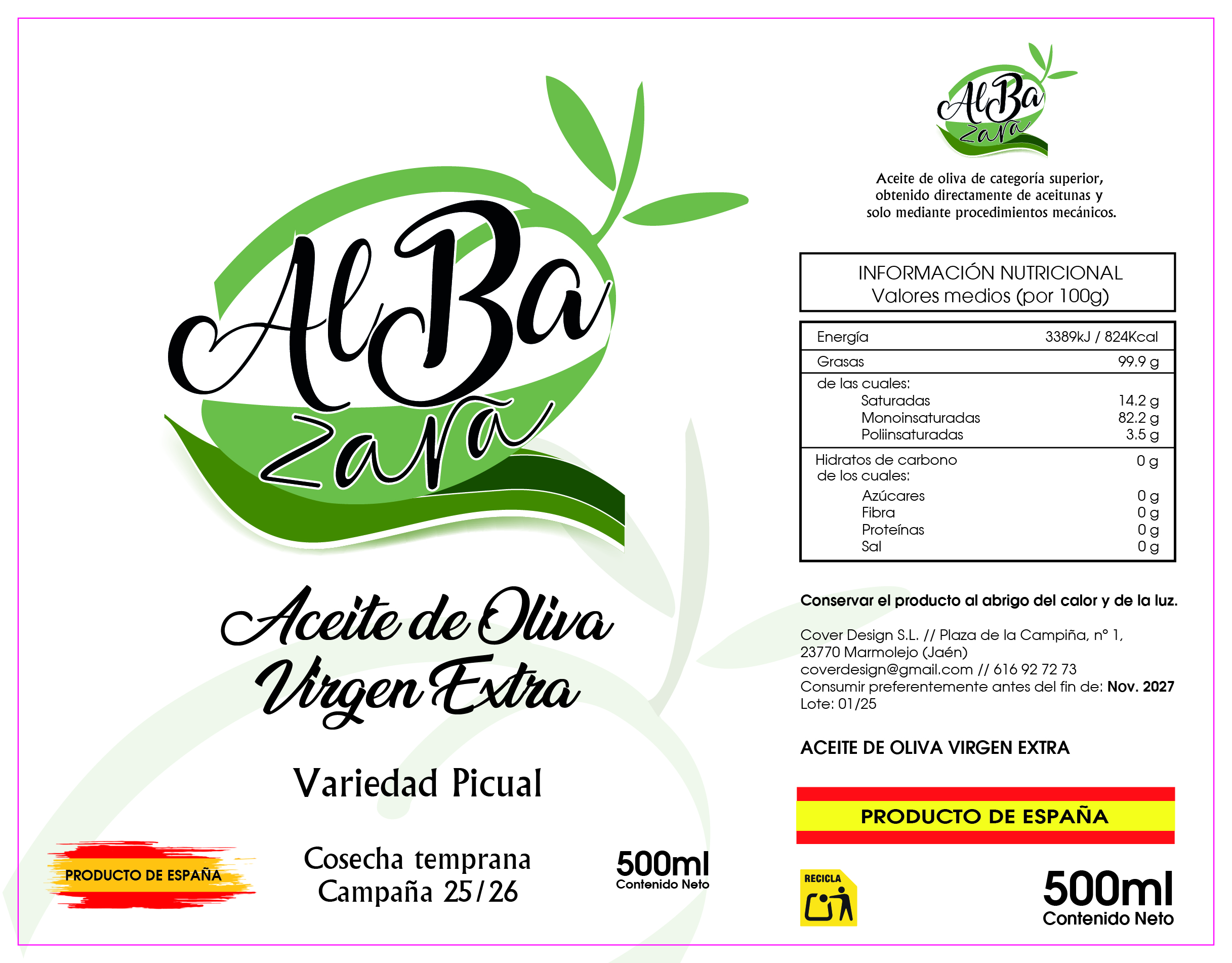 BOTELLA PET 500ML - Imagen 3